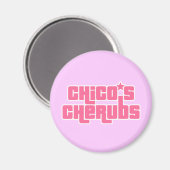 Chico's Cherubs Logo Magnet (Vorderseite/Rückseite)