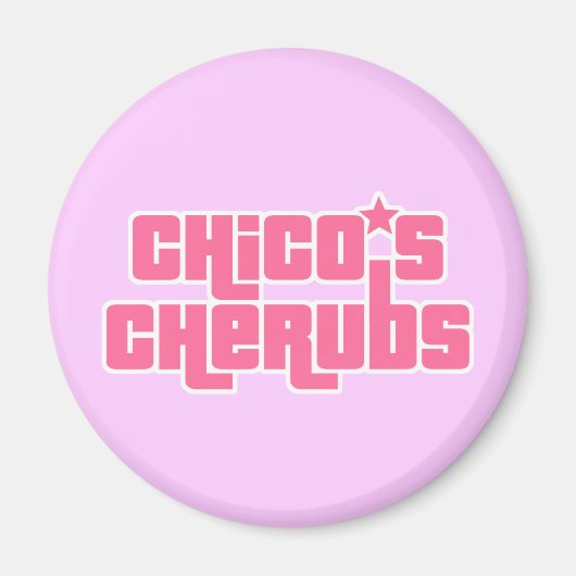Chico's Cherubs Logo Magnet (Vorne)