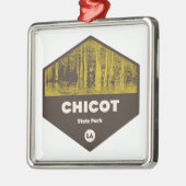 Chicot Staat Park Louisiana Ornament Aus Metall (Links)
