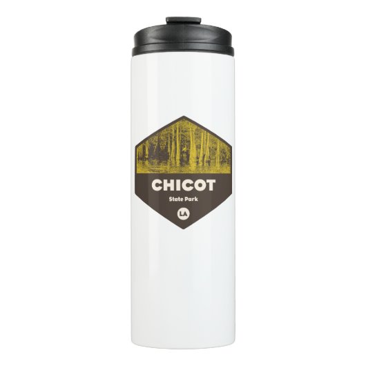 Chicot Staat Park Louisiana Thermosbecher (Vorderseite)