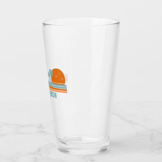 Chic's Beach Virginia Sun Palm Trees Glas (Links)