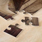 Chicscheune hölzernes puzzle (Seite)