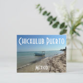 Chicxulub Puerto, Mexiko - Standard Postcard Postkarte (Stehend Vorderseite)