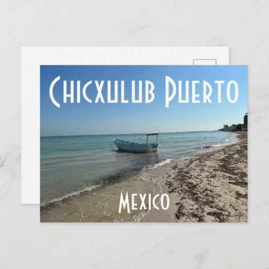 Chicxulub Puerto, Mexiko - Standard Postcard Postkarte (Vorne/Hinten)