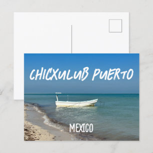 Chicxulub Puerto, Mexiko - Standard Postcard Postkarte