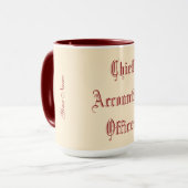 "Chief Accounting Officer" Tasse (Vorderseite Links)