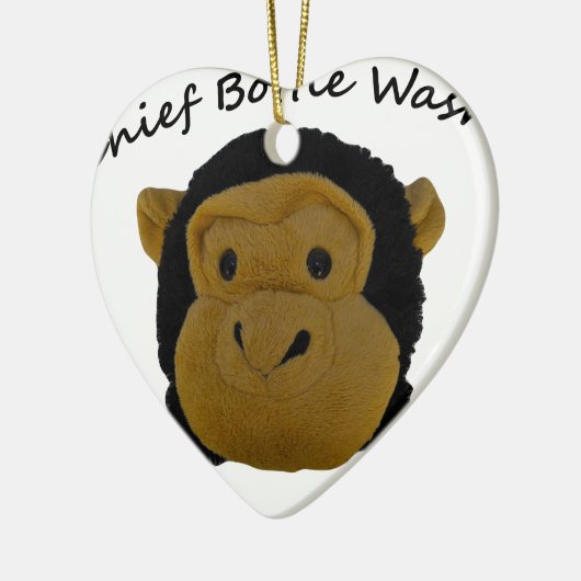 Chief Bottle Washer Keramikornament (Links)