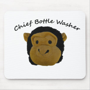 Chief Bottle Washer Mousepad