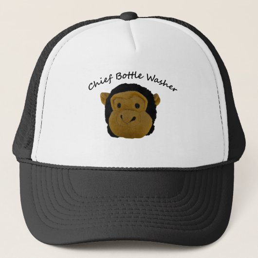 Chief Bottle Washer Truckerkappe (Vorderseite)