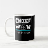 Chief Cat Herder  Kaffeetasse (Links)