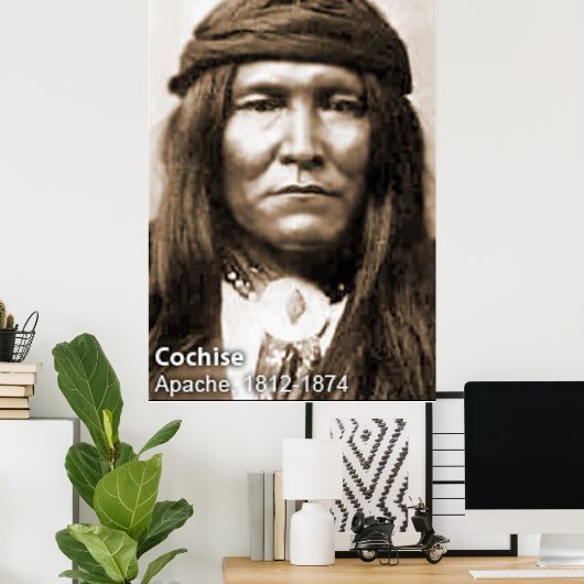 Chief Cochise Poster (Heimbüro)