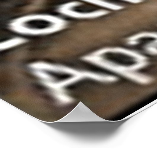 Chief Cochise Poster (Ecke)