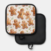 Chief Cookie Maker Gingerbread Topflappen (Vorderseite/Rückseite)