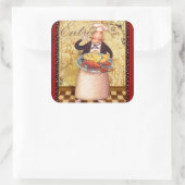 Chief Eingang Quadratischer Aufkleber (Tasche)