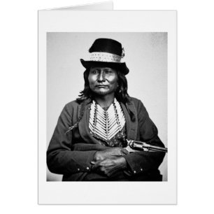 Chief Esatonyett, 1869 (b/w Foto)