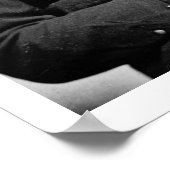 Chief Esatonyett, 1869 (b/w Foto) Poster (Ecke)