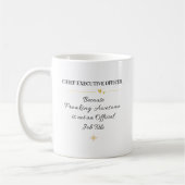 Chief Executive Officer Office Quote Kaffeetasse (Links)