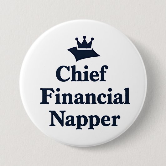 Chief Financial Napper  Button (Vorderseite)