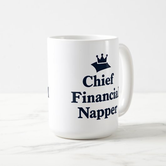 Chief Financial Napper Kaffeetasse (VorderseiteRechts)
