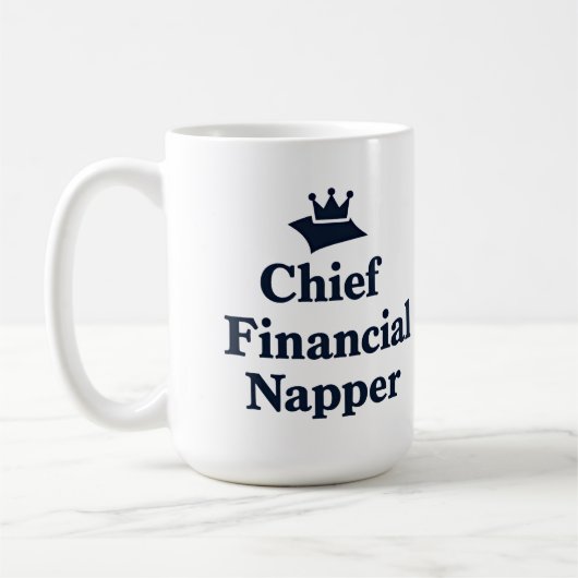 Chief Financial Napper Kaffeetasse (Links)