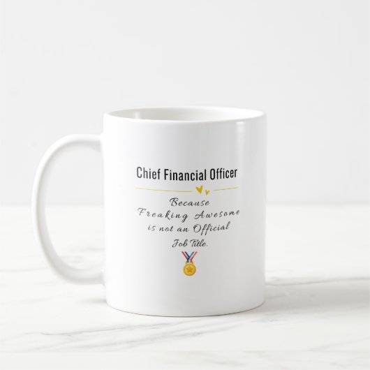 Chief Financial Officer Kaffeetasse (Links)