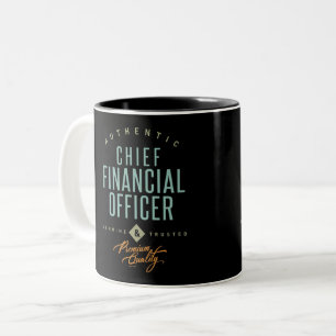 Chief Financial Officer Zweifarbige Tasse