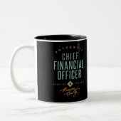 Chief Financial Officer Zweifarbige Tasse (Links)