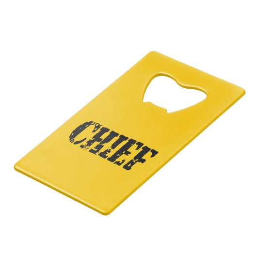 CHIEF GELDBEUTEL FLASCHENÖFFNER (Rückseite Schrägansicht)