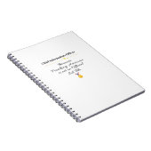 Chief Information Officer Notizblock (Rechte Seite)