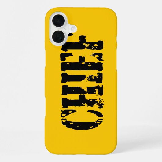 CHIEF iPhone HÜLLE (Rückseite)