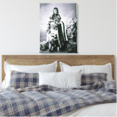 Chief Joseph (1840-1904) c.1880 (b/w Foto) Leinwanddruck (Insitu (Schlafzimmer))