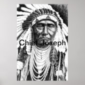 Chief Joseph 1 Posters-Prints Poster (Vorne)