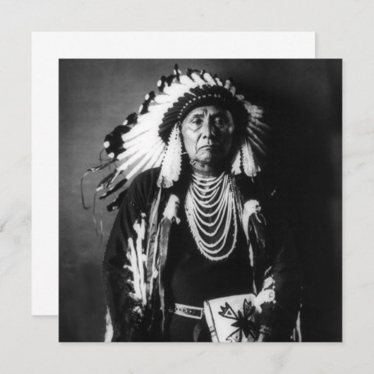 Chief Joseph Einladung (Vorne/Hinten)