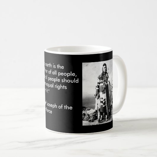 Chief Joseph Kaffeetasse (VorderseiteRechts)