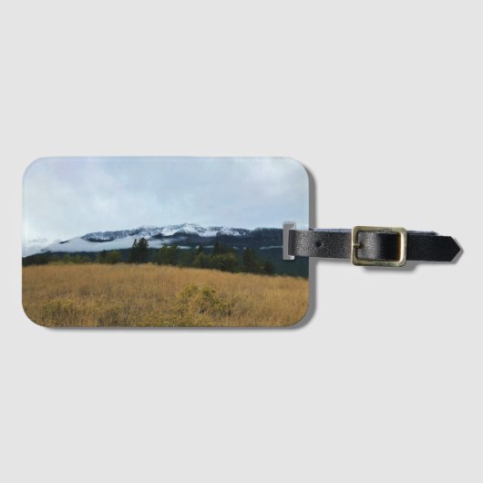 Chief Joseph Mountain Gepäckanhänger (Vorderseite (Horizontal))