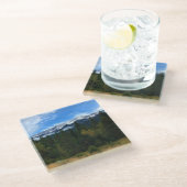 Chief Joseph Mountain, Oregon Glasuntersetzer (Schrägansicht)