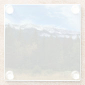 Chief Joseph Mountain, Oregon Glasuntersetzer (Rückseite)