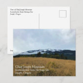 Chief Joseph Mountain, Oregon Postkarte (Vorne/Hinten)