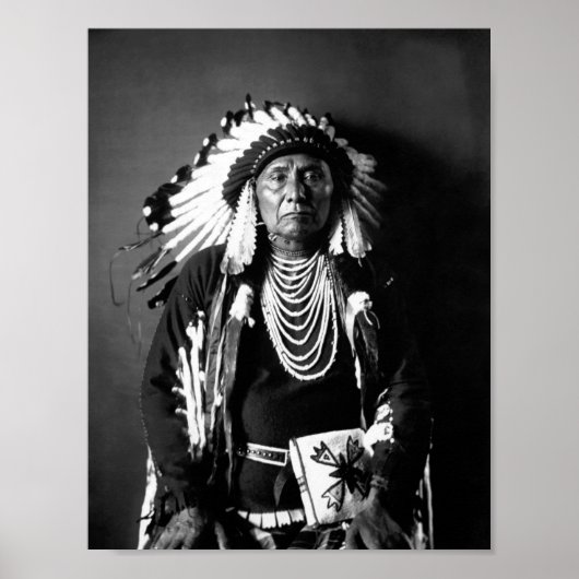 Chief Joseph - Nez Perce Chief - Circa 1900 Poster (Vorne)