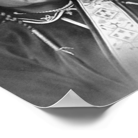 Chief Joseph Portrait 1880 Poster (Ecke)