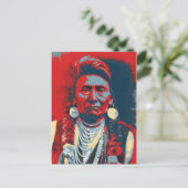 Chief Joseph Postkarte (Stehend Vorderseite)