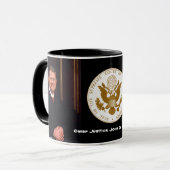 Chief Justice John G. Roberts - Oberster Gerichtsh Tasse (Vorderseite Links)