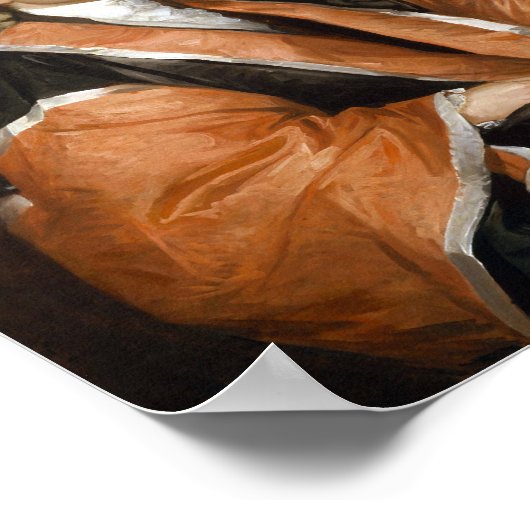 Chief Justice John Jay Portrait - Gilbert Stuart Poster (Ecke)