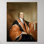 Chief Justice John Jay Portrait - Gilbert Stuart Poster (Vorne)