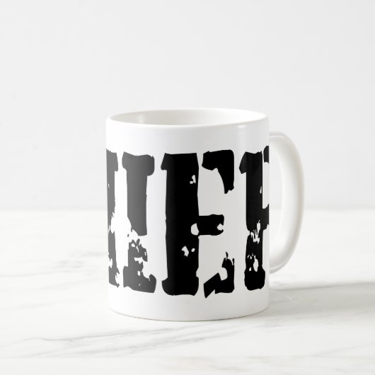 CHIEF KAFFEETASSE (VorderseiteRechts)