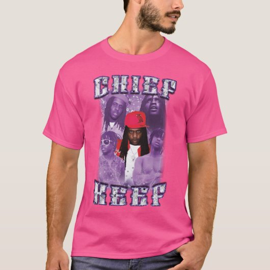 Chief Keef Vintage-Bootleg-Junge T-Shirt (Vorderseite)