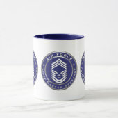 Chief Master Sergeant der Luftwaffe CMSgt Tasse (Zentrum)