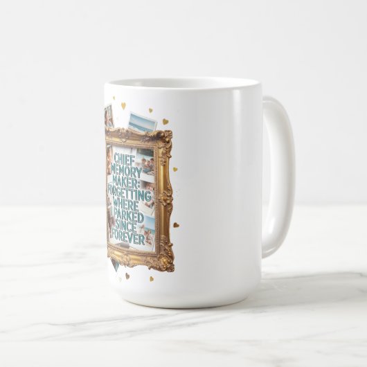 Chief Memory Maker T Shirt, Forgetting Where Kaffeetasse (VorderseiteRechts)