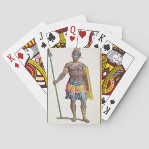 Chief of the Hondurans, 1780 Spielkarten
