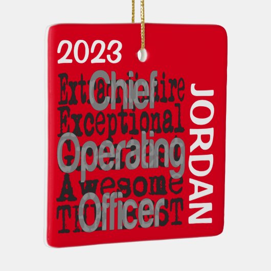 Chief Operating Officer Extraordinator CUSTOM Keramikornament (Rechts)